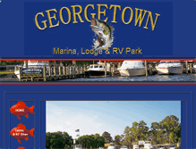 Tablet Screenshot of georgetownmarina.com